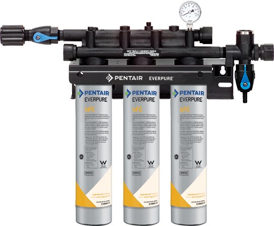 Everpure QC7i Triple 4FC Water Filter System EV920243 - Efilters.ca