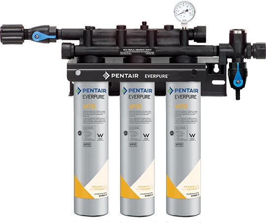 Everpure QC7i Triple 4FC5 Water Filter System EV920223 - Efilters.ca