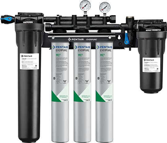 Everpure High Flow Triple CSR Water Filter System EV932806 - Efilters.ca