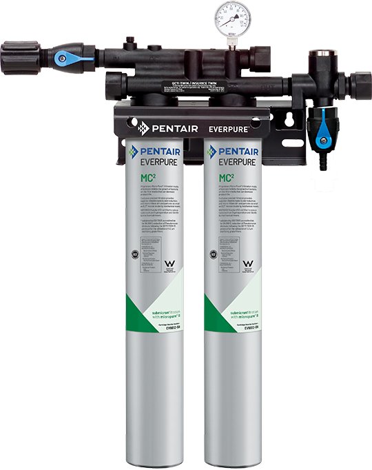 Everpure QC7iMC(2) Twin Water Filter System EV927502 - Efilters.ca