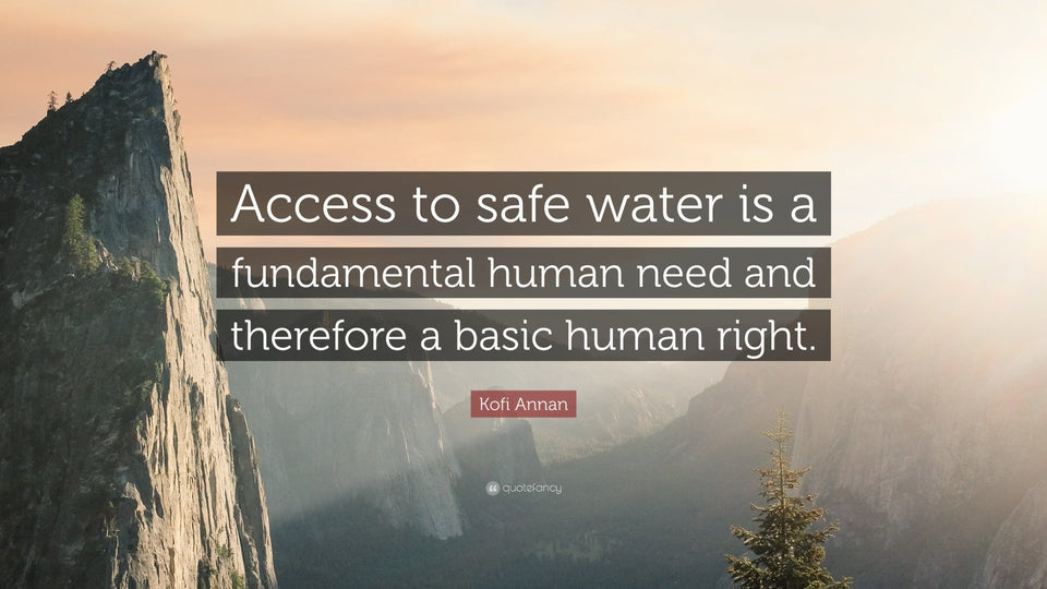 Canada’s Stand on Water as a Human Right - Efilters.ca