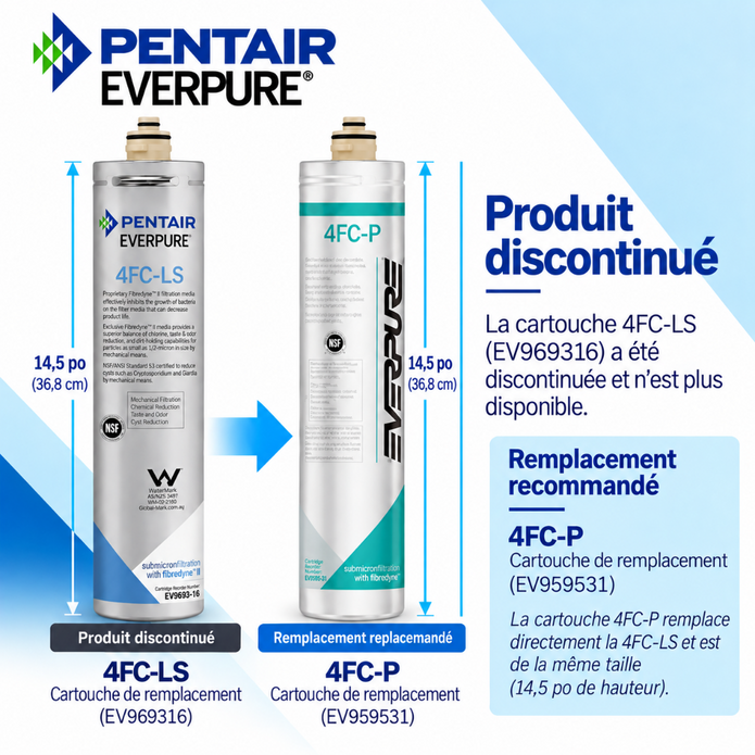 Everpure 4FCLS Cartridge EV969316 - Discontinued