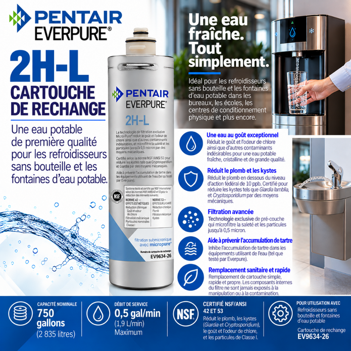 Everpure 2HL Water Filter Cartridge EV963426