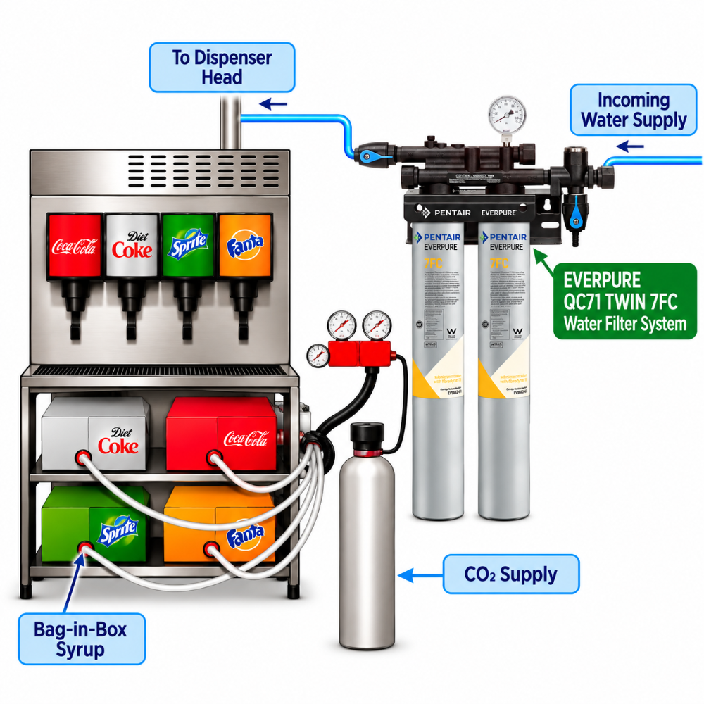Everpure QC7i Twin 7FC Water Filter System EV920252