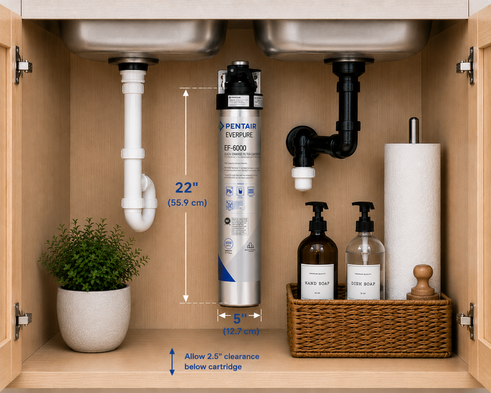 Everpure EF6000 Full Flow Drinking Water Filtration System, Everpure EF-6000 Water Filter System | In stock, ships today,Water Filter System