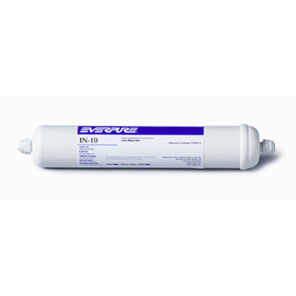 Everpure IN10 Inline Water Filter with 1/4