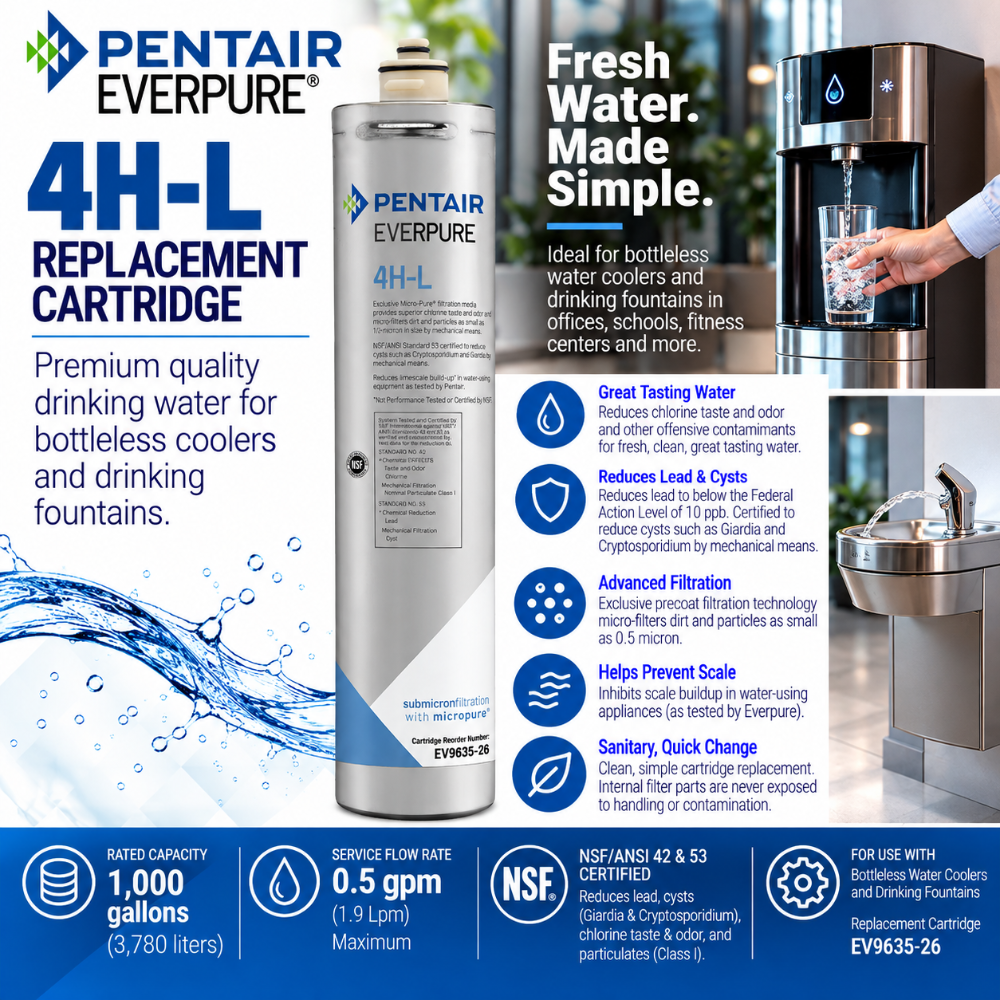 Everpure 4HL Water Filter Cartridge EV963526