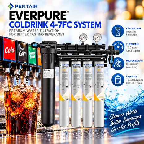 Everpure Coldrink 4-7FC Water Filter System EV932874
