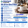 Everpure IN10 Inline Water Filter with scale control (no fittings) - EV910008