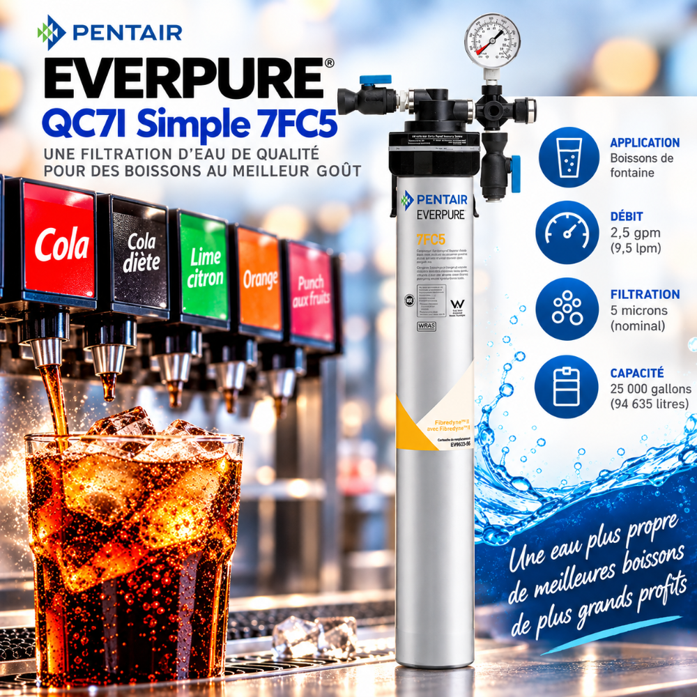 Everpure QC7i Single 7FC5 Water Filter System EV920231