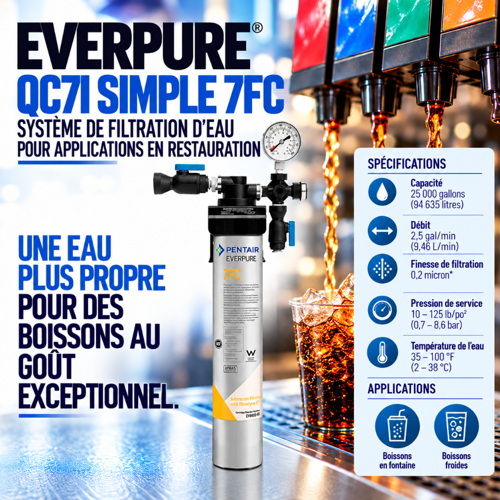 Everpure QC7i Single 7FC Water Filter System EV920251