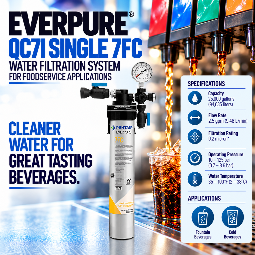 Everpure QC7i Single 7FC Water Filter System EV920251