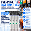 Everpure QC7iMC(2) Triple Water Filter System EV927503, Everpure QC7i-MC Triple Water Filter | Efilter | In stock free freight,Water Filter System