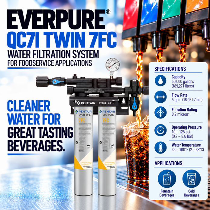 Everpure QC7i Twin 7FC Water Filter System EV920252