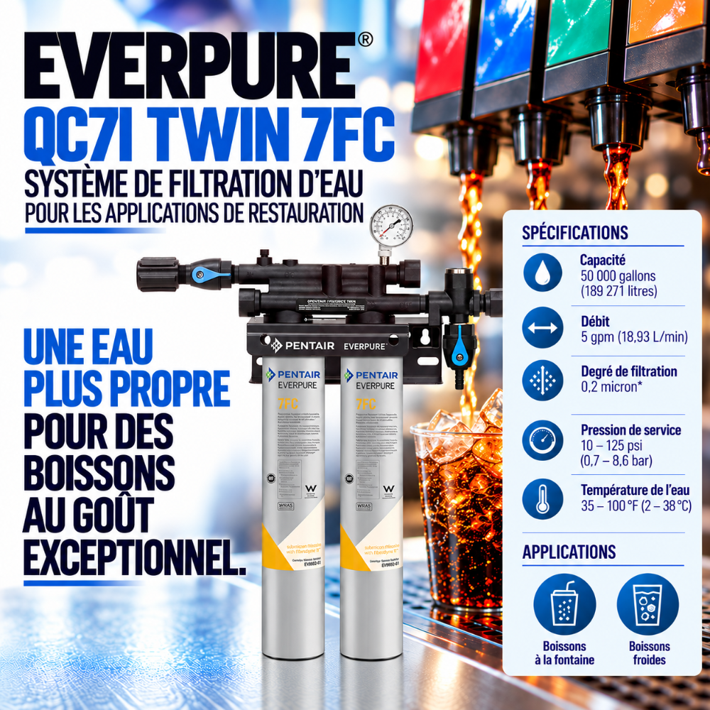 Everpure QC7i Twin 7FC Water Filter System EV920252