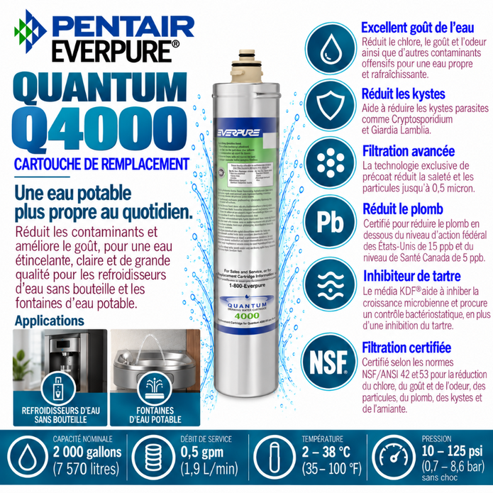 Everpure Quantum 4000 Water Filter Cartridge (Q4000)