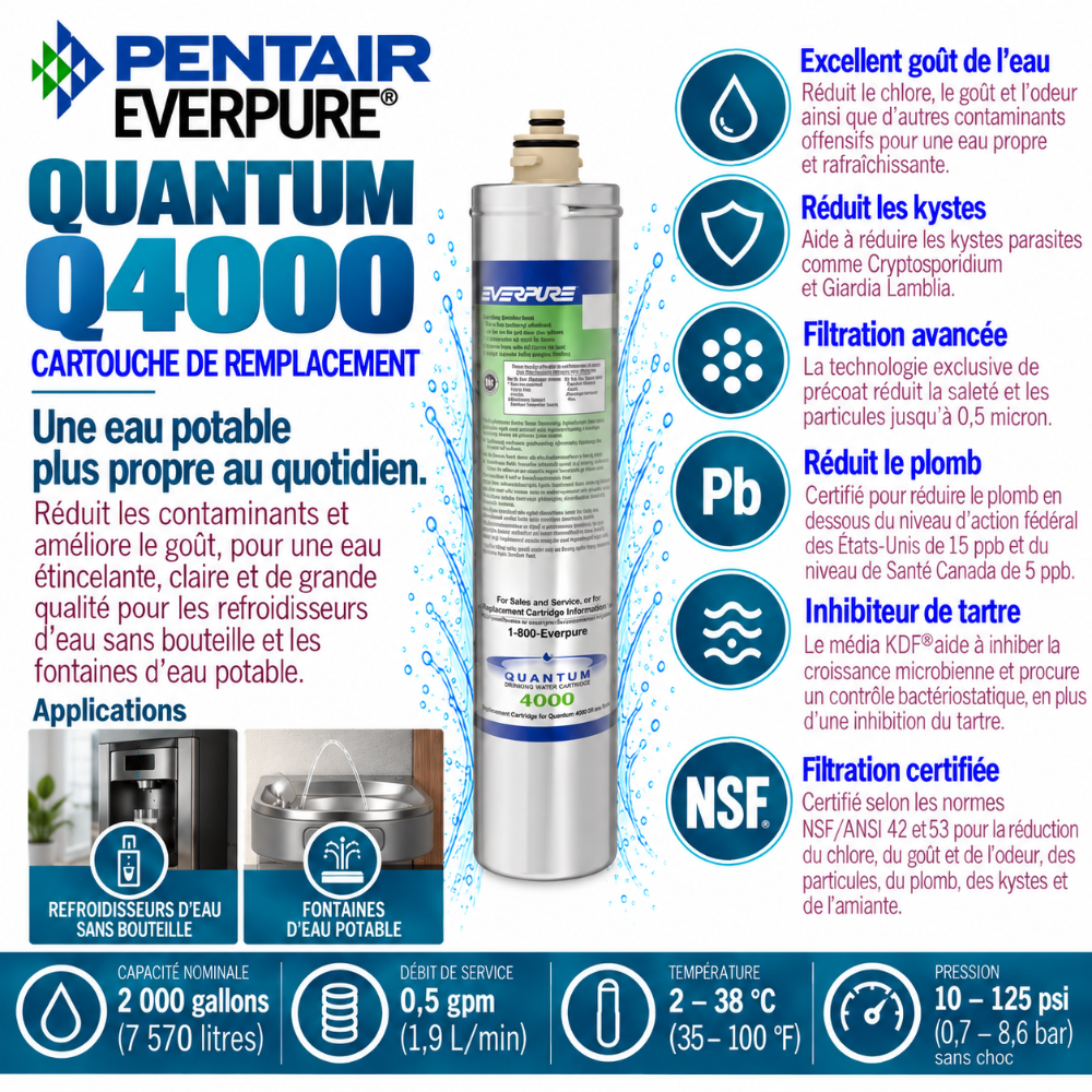 Everpure Quantum 4000 Water Filter Cartridge (Q4000)