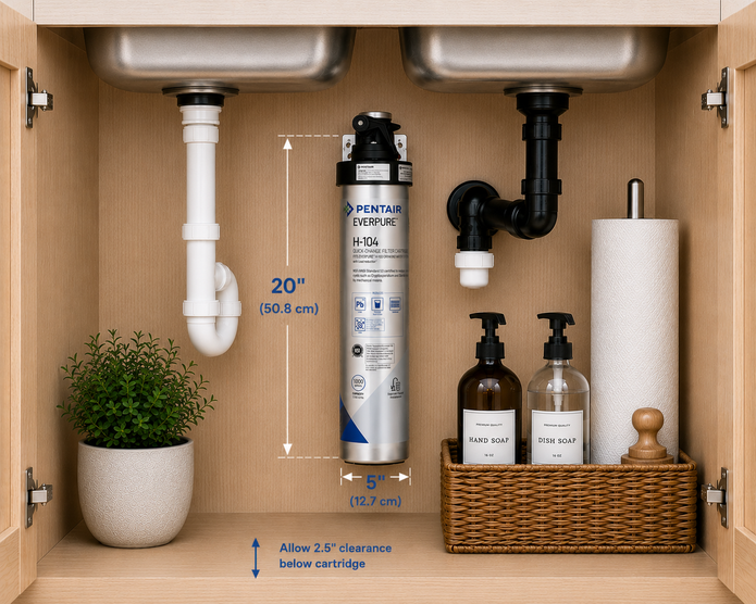 Everpure H104 Drinking Water Filtration System EV926271, Everpure H104 Water Filter System | Efilters | Free shipping,Water Filter System