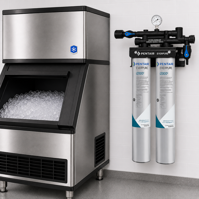 Everpure Insurice 2000(2) Twin Water Filter System for Ice EV932402, Everpure Insurice 2000 Twin Water Filter | Efilters | Free shipping!,Water Filter System
