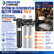 Everpure QC7i-PF Twin 7FCS Water Filter System EV932892