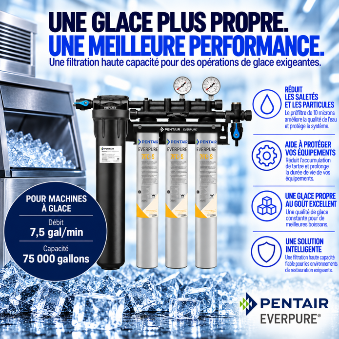 Everpure Insurice PF Triple 7FCS Water Filter System for Ice EV932773