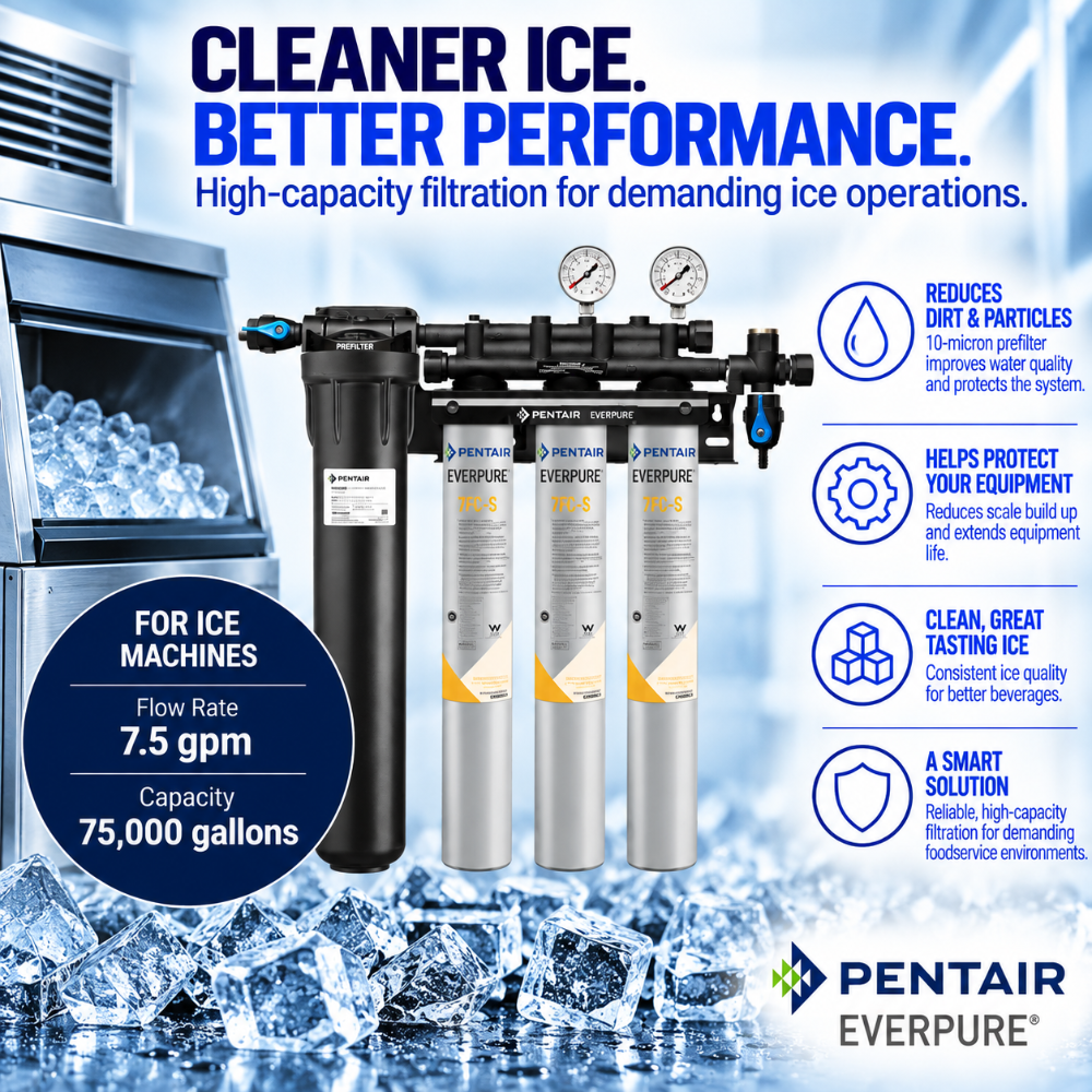 Everpure Insurice PF Triple 7FCS Water Filter System for Ice EV932773