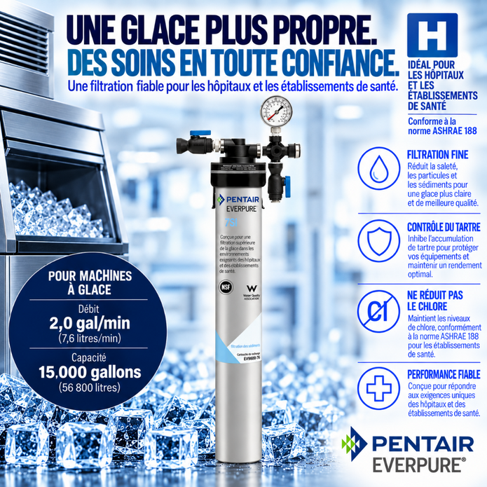 Everpure Insurice Single 7SI Water Filter System for Ice EV932470