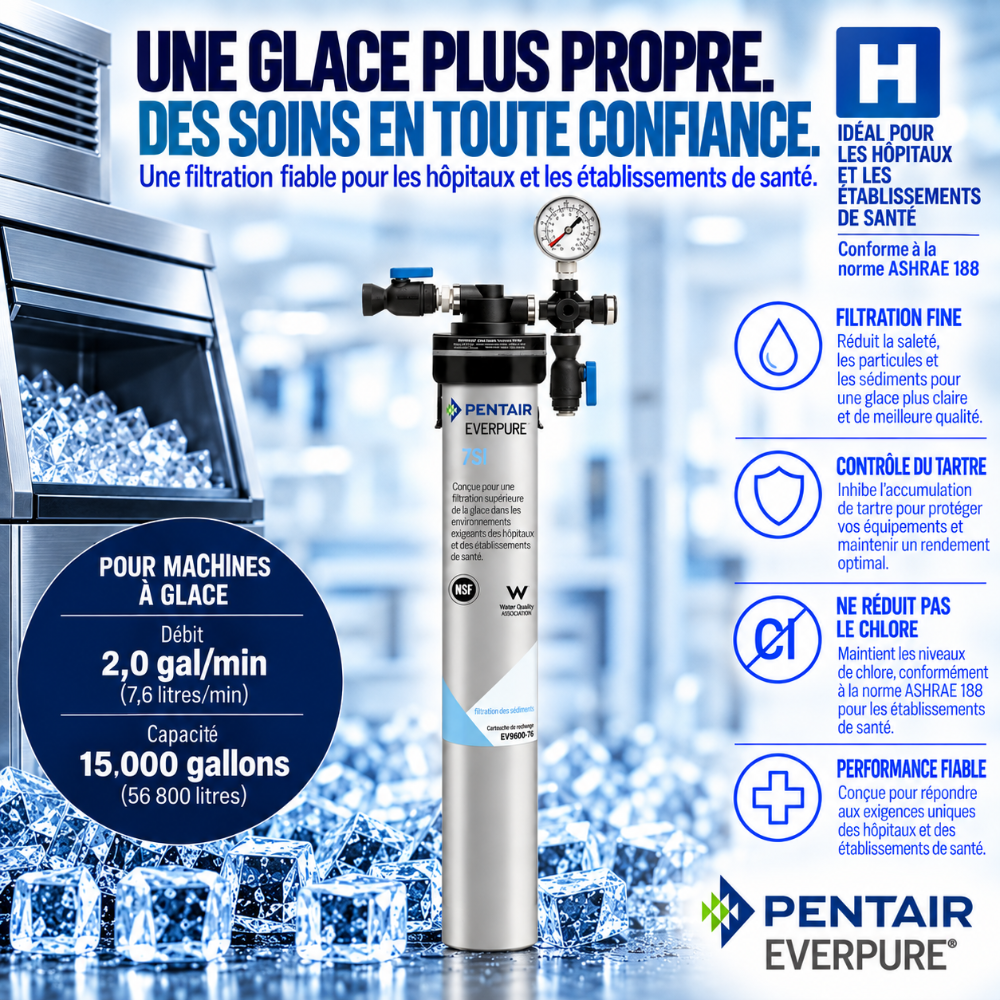 Everpure Insurice Single 7SI Water Filter System for Ice EV932470