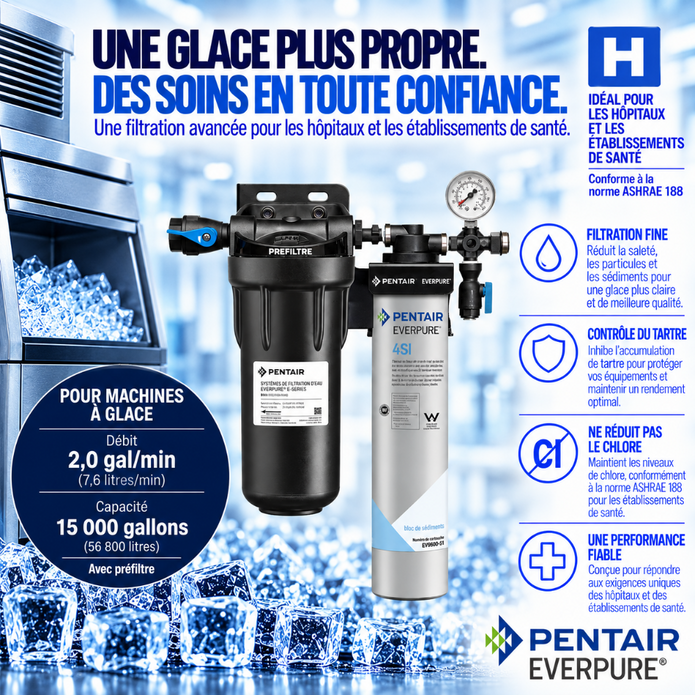 Everpure Insurice Single PF4SI Water Filter System for Ice EV932461, Everpure Insurice Single PF-4SI Water Filter | Efilters | Free freight,Water Filter System
