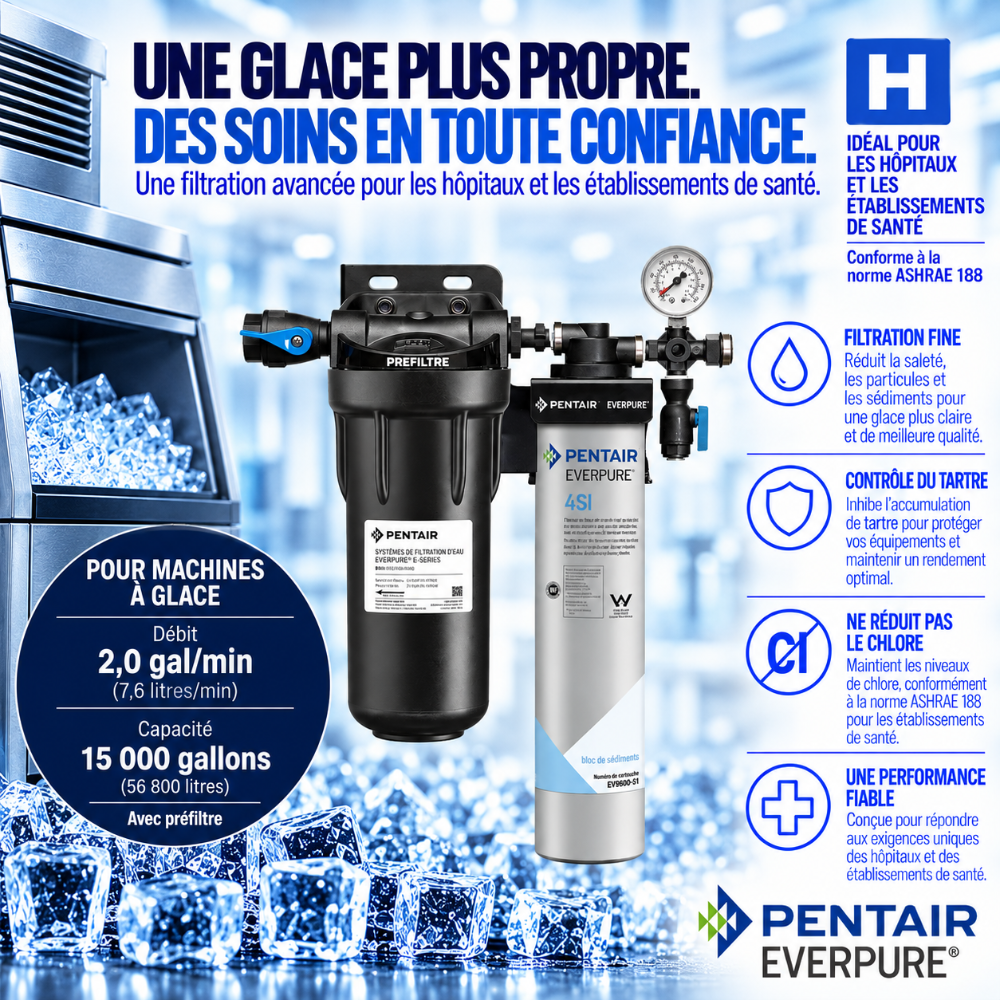 Everpure Insurice Single PF4SI Water Filter System for Ice EV932461, Everpure Insurice Single PF-4SI Water Filter | Efilters | Free freight,Water Filter System