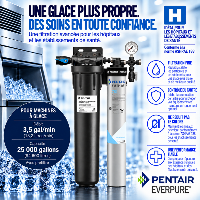 Everpure Insurice Single PF7SI Water Filter System for Ice EV932471
