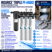 Everpure Insurice Triple PF4000(2) Water Filter System for Ice EV932523