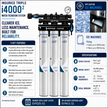 Everpure Insurice Triple 4000(2) Water Filter System for Ice EV932503, Everpure Insurice Triple 4000 Water Filter | Efilters | Free freight!,Water Filter System