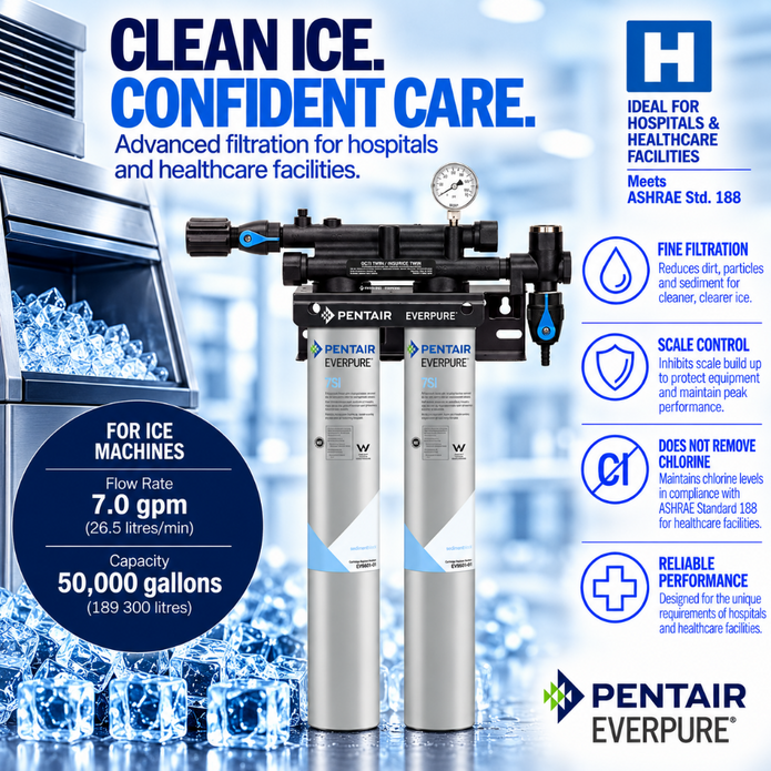 Everpure Insurice Twin 7SI Water Filter System for Ice EV932472, Everpure Insurice Twin 7SI Water Filter | Efilters | Free shipping,Water Filter System