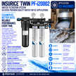 Everpure Insurice Twin PFi2000(2) Water Filter System for Ice EV932422