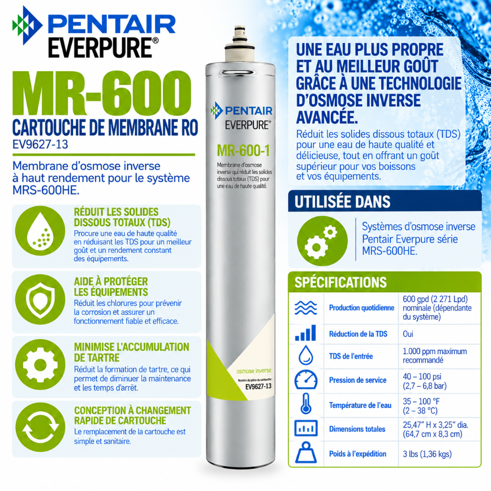 Everpure MR600 Reverse Osmosis Cartridge EV962723