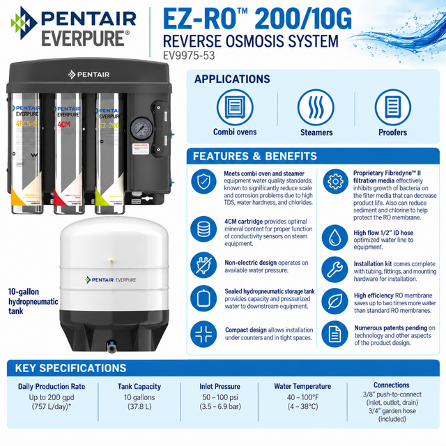 Everpure EZ-RO 200/10G Reverse Osmosis System EV997553