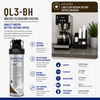 Everpure QL3-BH(2) Water Filtration System for Coffee EV927200, Everpure QL3-BH(2) Water Filter | Efilters | Shop today Ship today!,Water Filter System