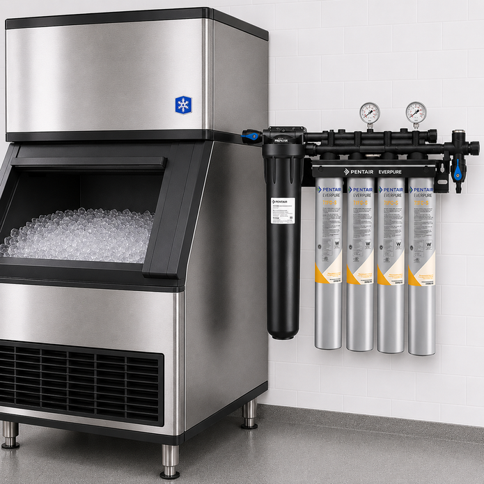 Everpure Insurice PF Quad 7FCS Water Filter System for Ice EV932774