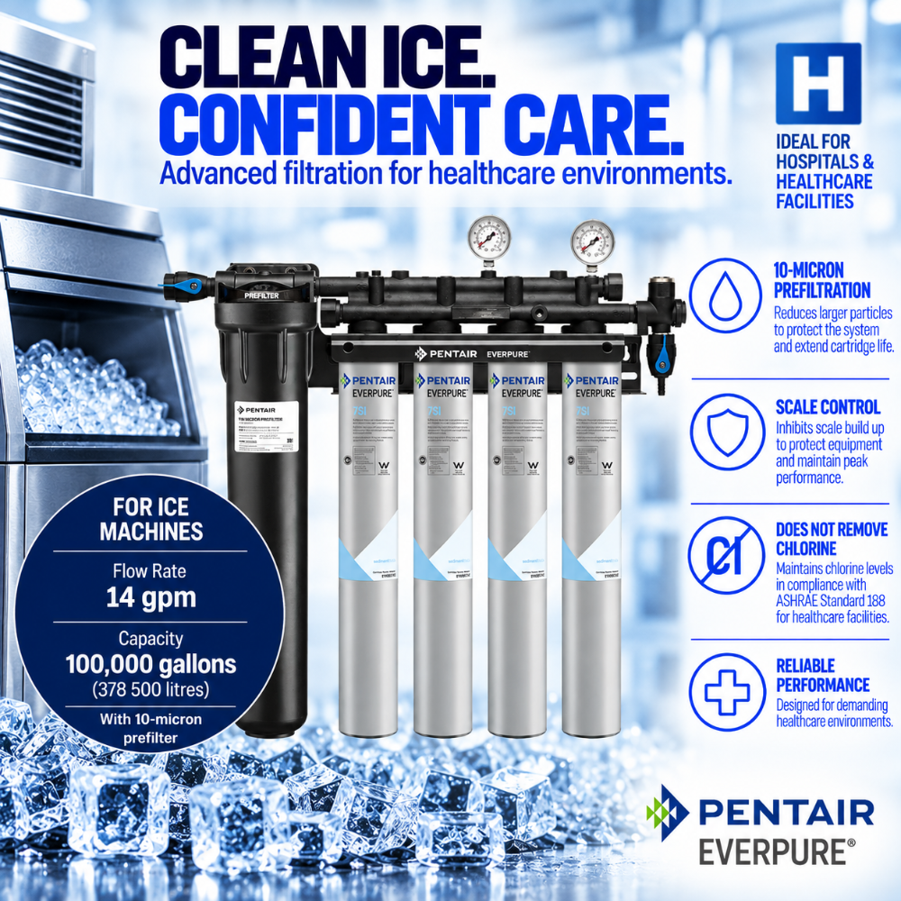 Everpure Insurice Quad PF7SI Water Filter System for Ice EV932477, Everpure Insurice Quad PF-7SI Water Filter | Efilters | Free freight!,Water Filter System