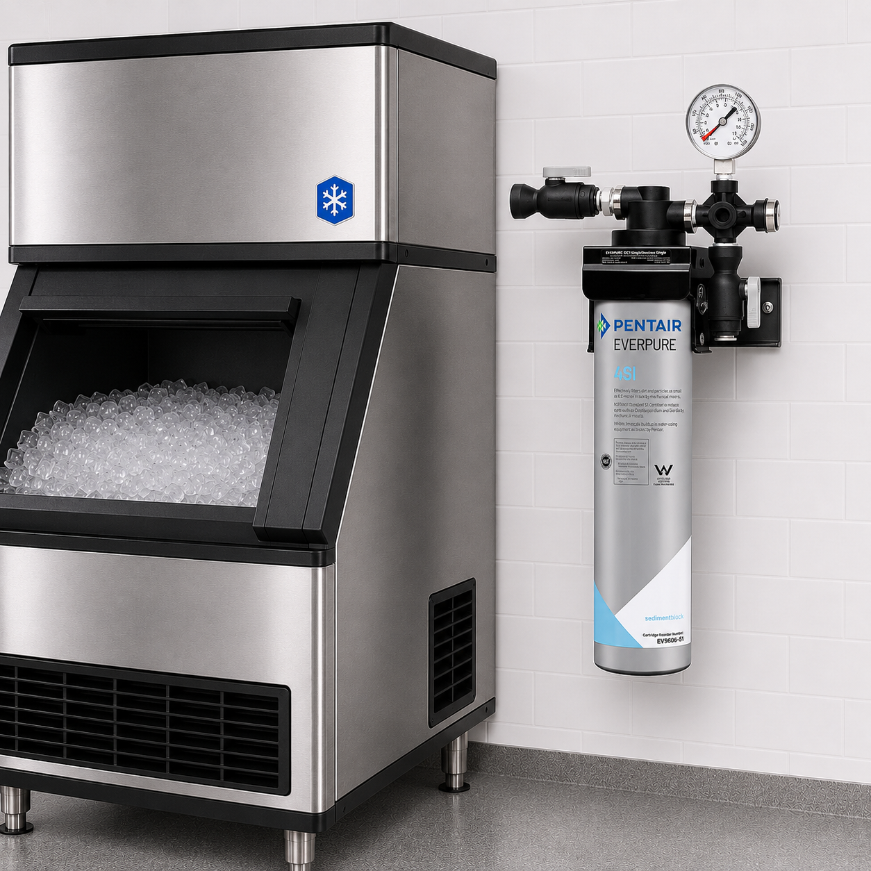 Everpure Insurice Single 4SI Water Filter System for Ice EV932460