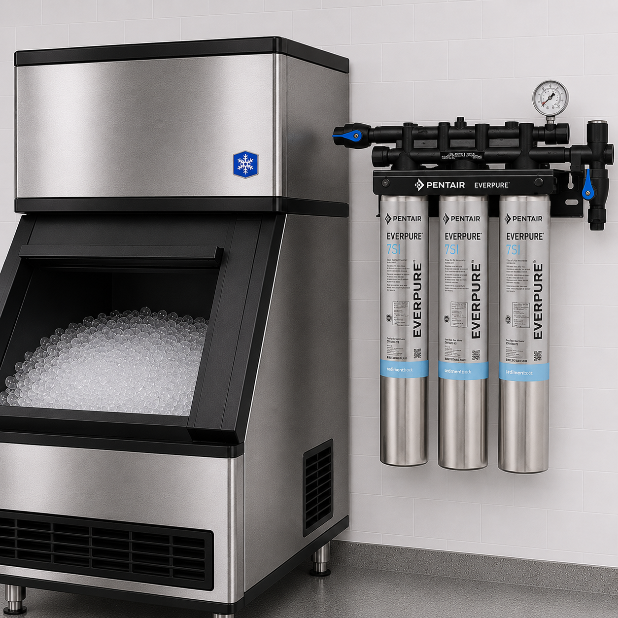 Everpure Insurice Triple 7SI Water Filter System for Ice EV932474