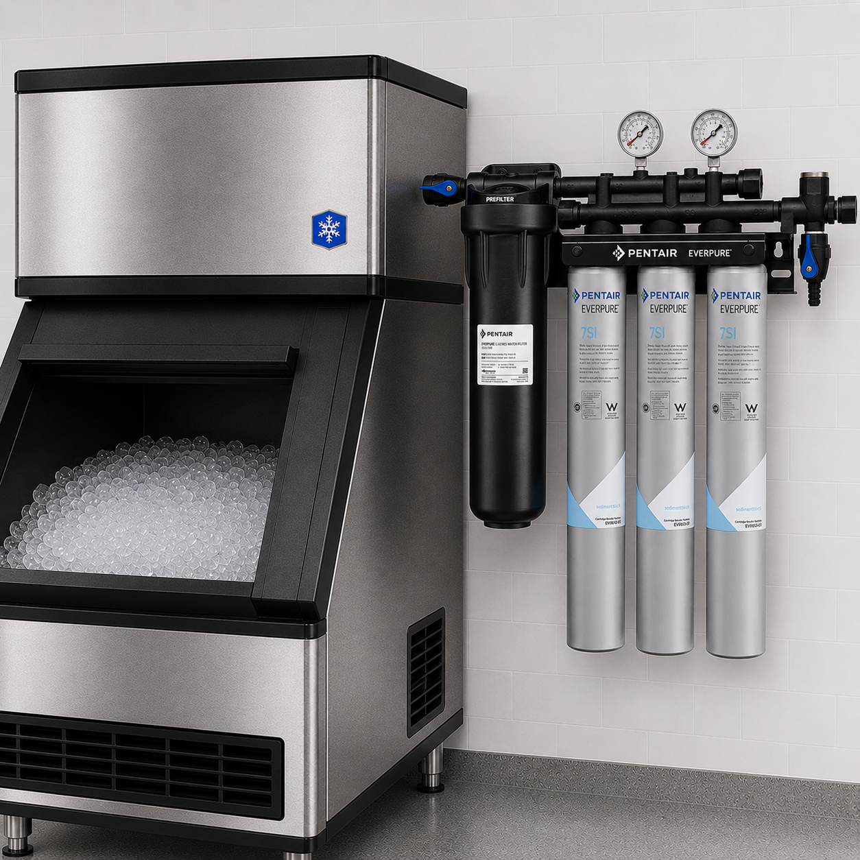 Everpure Insurice Triple PF7SI Water Filter System for Ice EV932475