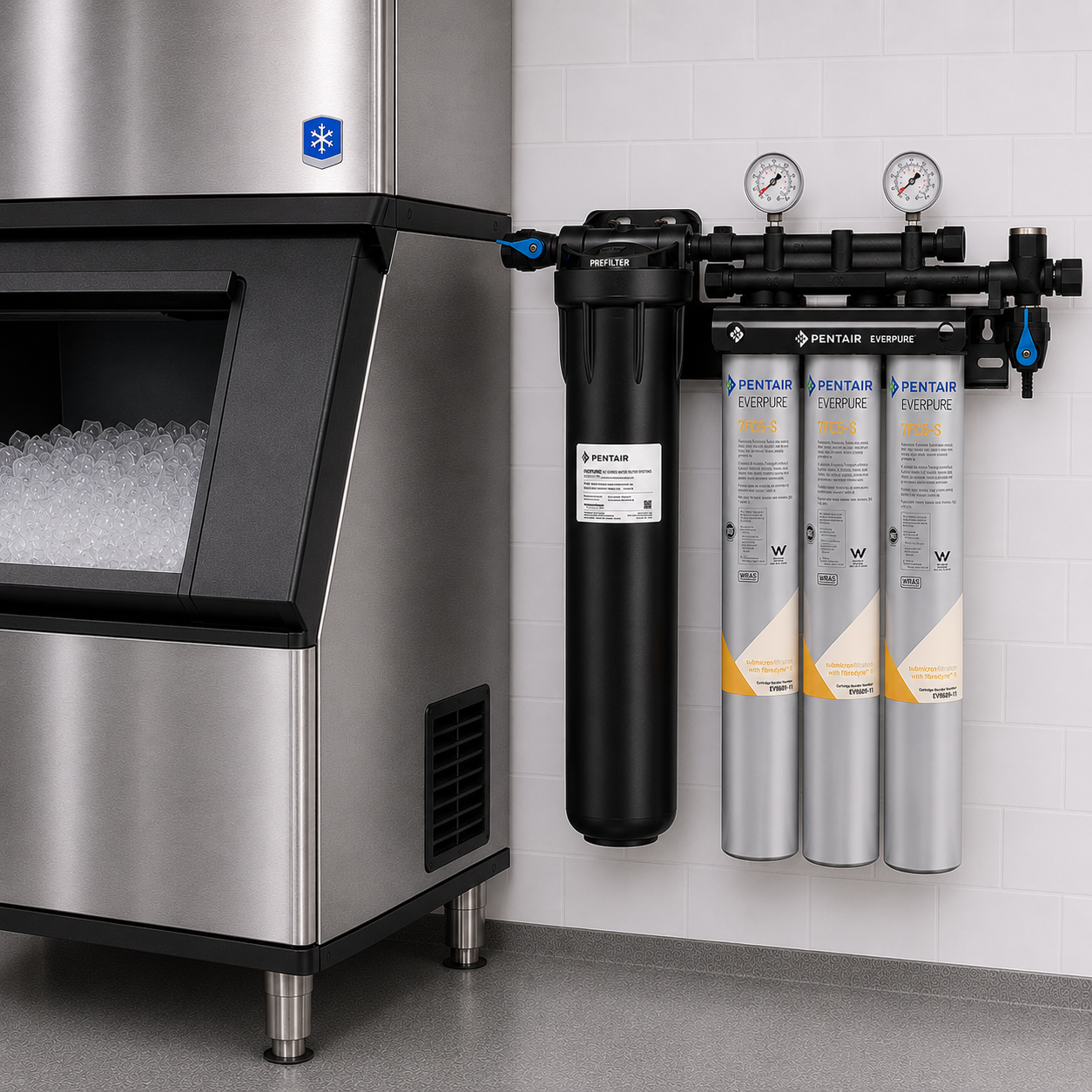 Everpure Insurice PF Triple 7FCS Water Filter System for Ice EV932773
