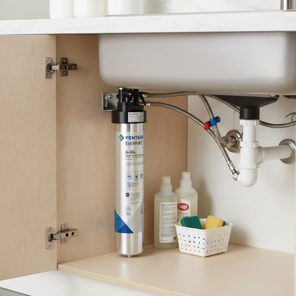 H-104 Under-Counter Installation