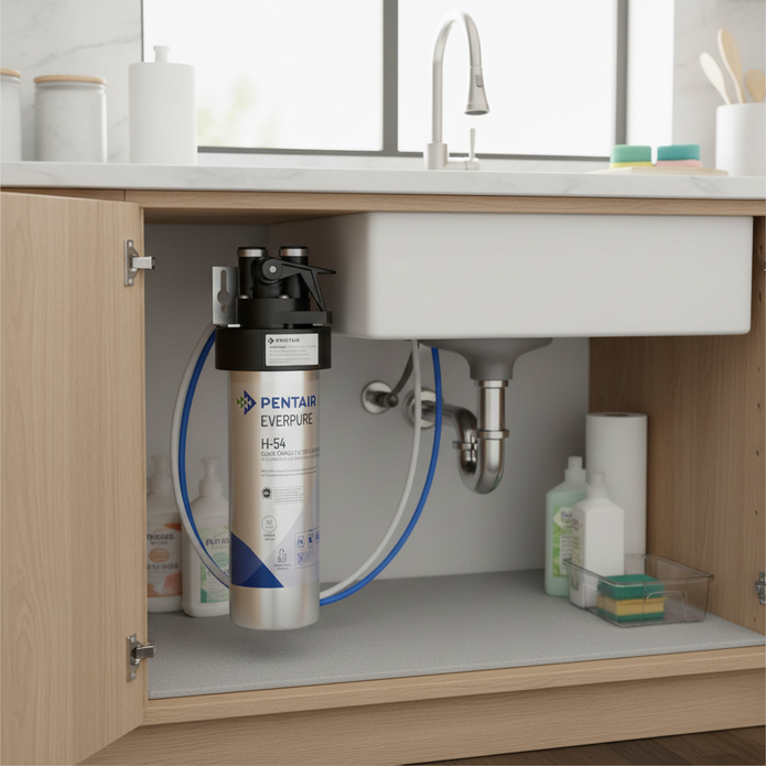 H-54 Under-Counter Installation