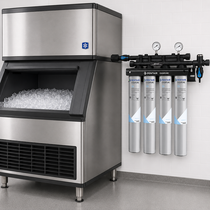 Everpure Insurice Quad 7SI Water Filter System for Ice EV932476, Everpure Insurice Quad 7SI Water Filter | Efilters | Free shipping!,Water Filter System