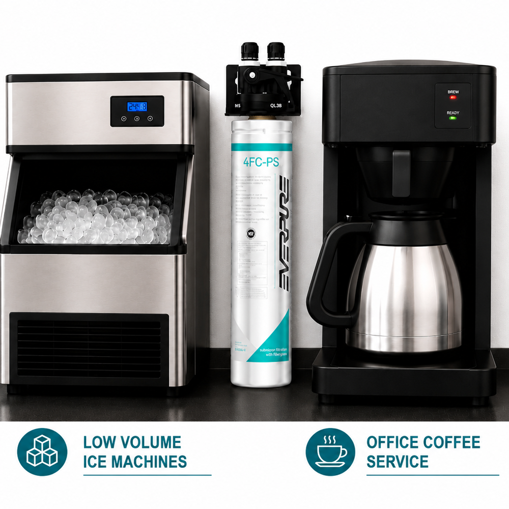 Everpure QL3B-4FCPS Water Filtration System EV929830 (Forever Chemicals), Everpure QL3B-4FCPS System EV929830 | Forever Chemicals | Efilters ,Water Filter System