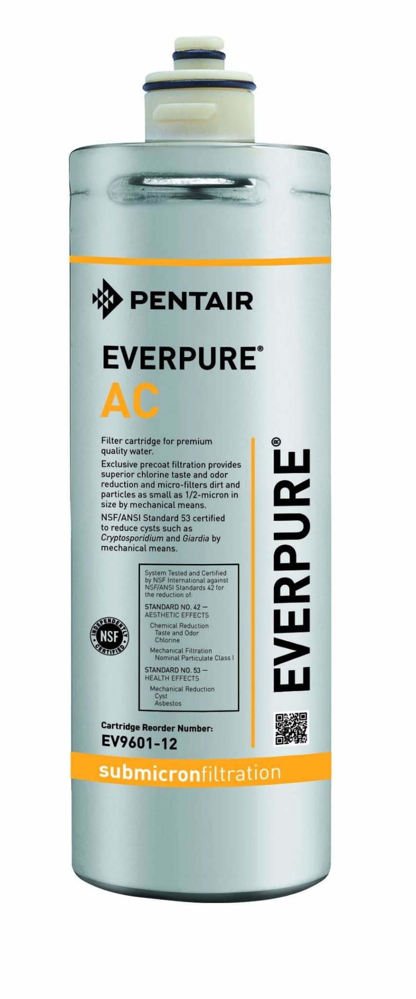 Everpure AC Cartridge EV9601-12 (750 gallons) - Efilters.ca