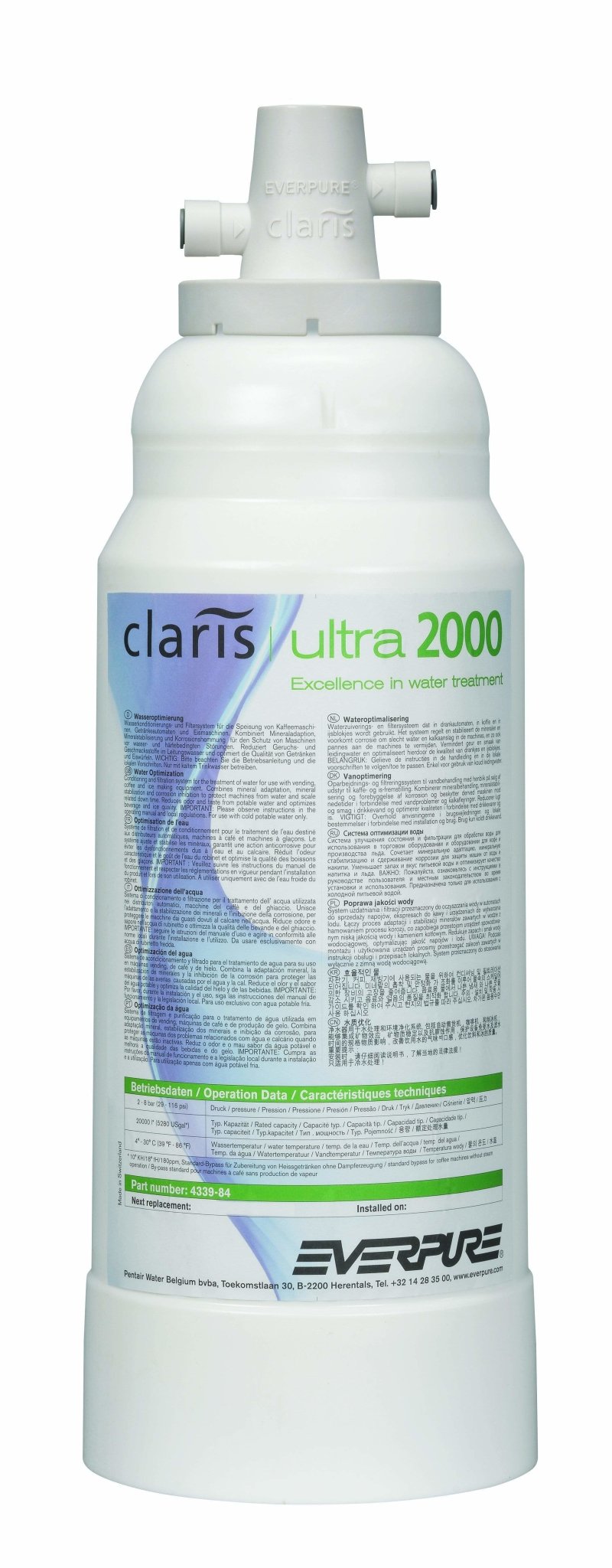 Everpure Claris Ultra XXL-2000 Cartridge EV4339-84 - Efilters.ca